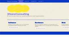Desktop Screenshot of 3sonsconsulting.com