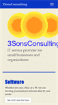 Mobile Screenshot of 3sonsconsulting.com